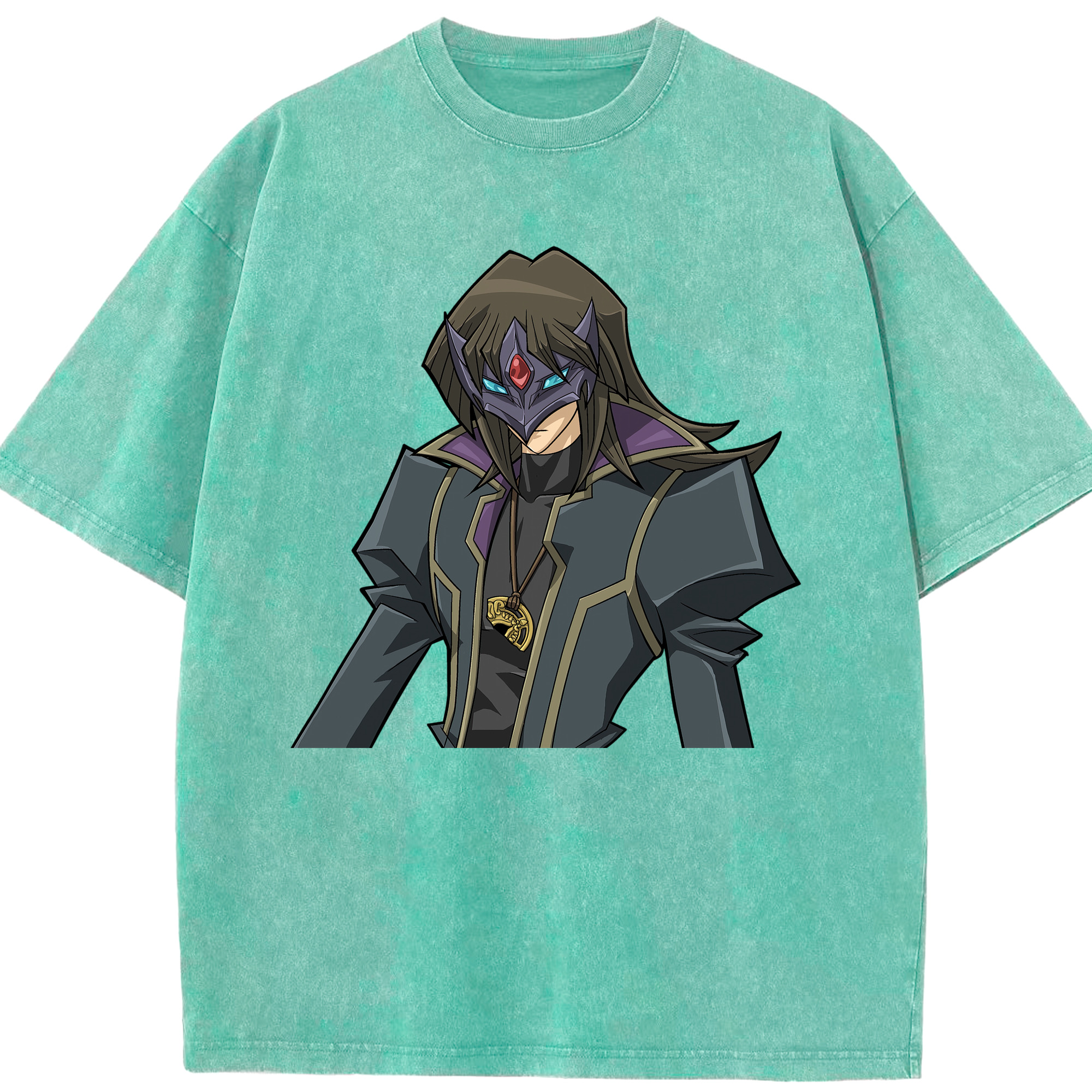 （画像用） 遊☆戯☆王 Yu-Gi-Oh! 綿100% ヴィンテージ風 半袖Tシャツ（フロントプリント）